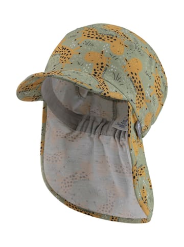 Sterntaler Nackenschutzcap in Grün