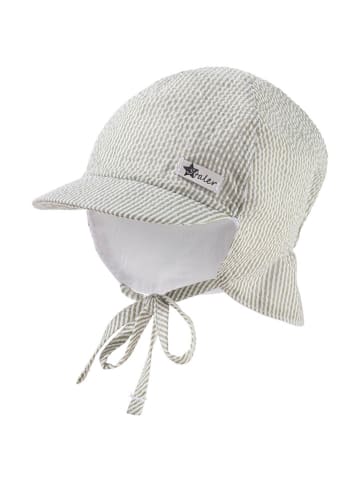 Sterntaler Nackenschutzcap in Grün
