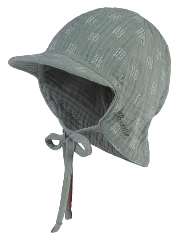 Sterntaler Nackenschutzcap in Grün