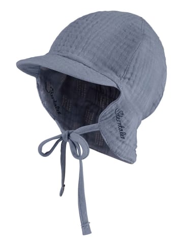 Sterntaler Nackenschutzcap in Grau