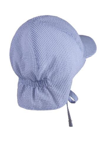 Sterntaler Nackenschutzcap in Blau