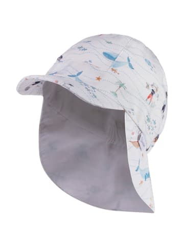 Sterntaler Nackenschutzcap in Weiß