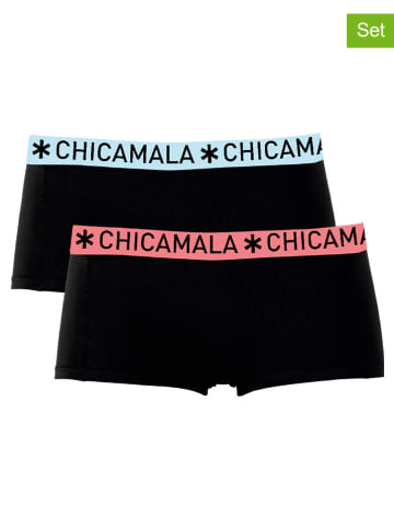 Muchachomalo 2er-Set: Pantys in Schwarz