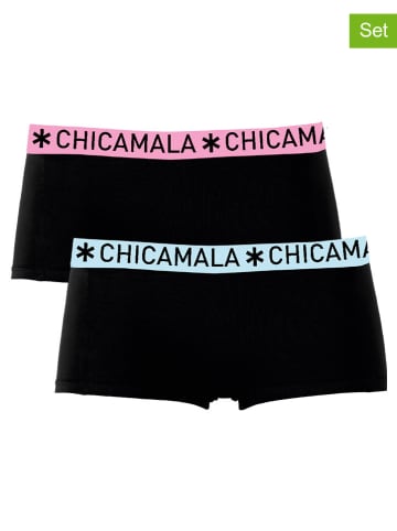 Muchachomalo 2er-Set: Pantys in Schwarz