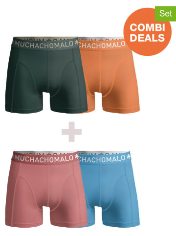 Muchachomalo 4-delige set: boxershorts meerkleurig