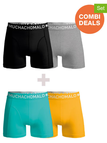 Muchachomalo 4er-Set: Boxershorts in Bunt