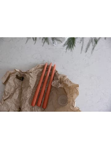 Liljeholmens Candle 2er-Set: Stabkerzen "Prisma" in Orange - 2x 4 Stück