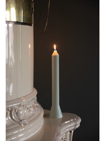 Liljeholmens Candle Kirchenkerze "Anna" in Grün - (H)36 cm x Ø 3,9 cm