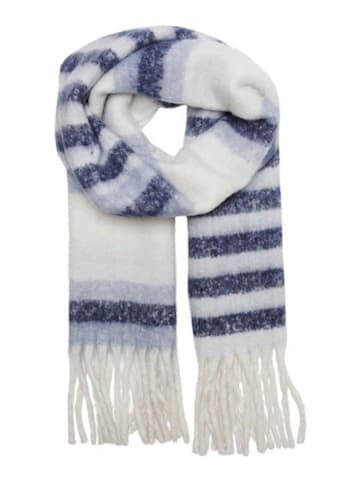 ONLY Sjaal blauw/wit