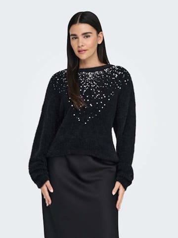 ONLY Sweter w kolorze czarnym