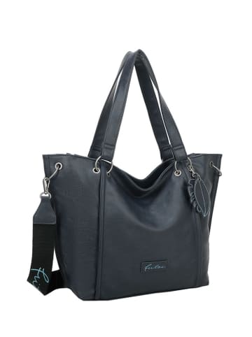 Fritzi aus Preußen Shopper in Dunkelblau - (B)54 x (H)33,5 x (T)12,5 cm
