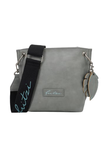 Fritzi aus Preußen Umhängetasche in Grau - (B)22,5 x (H)20,5 x (T)8,5 cm