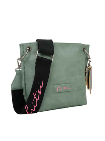Fritzi aus Preußen Umhängetasche in Mint - (B)22,5 x (H)20,5 x (T)8,5 cm