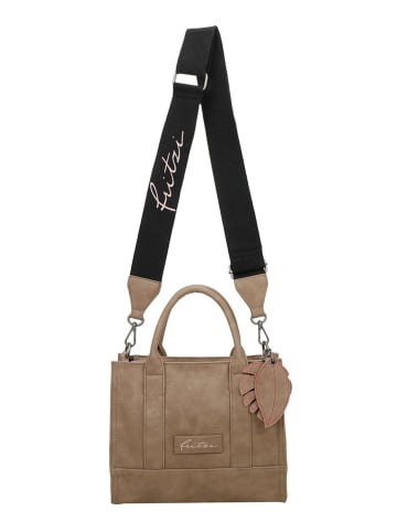 Fritzi aus Preußen Henkeltasche in Hellbraun - (B)26 x (H)21 x (T)9 cm