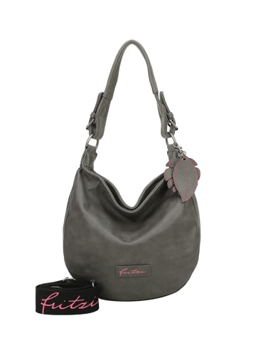 Fritzi aus Preußen Schultertasche in Anthrazit - (B)33 x (H)31 x (T)10 cm