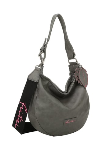 Fritzi aus Preußen Schultertasche in Anthrazit - (B)33 x (H)31 x (T)10 cm