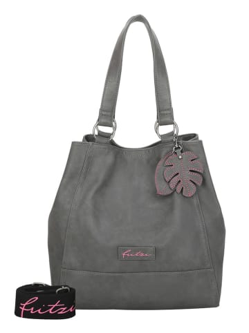 Fritzi aus Preußen Schultertasche in Anthrazit - (B)32 x (H)33 x (T)16 cm