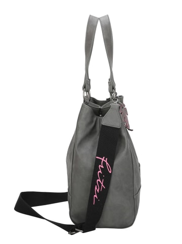 Fritzi aus Preußen Schultertasche in Anthrazit - (B)32 x (H)33 x (T)16 cm
