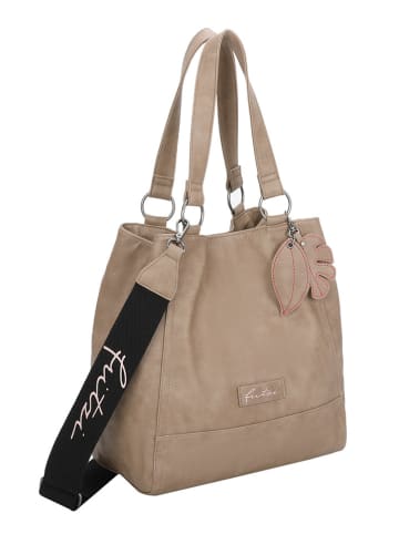 Fritzi aus Preußen Schoudertas taupe - (B)32 x (H)33 x (D)16 cm