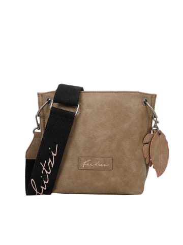 Fritzi aus Preußen Umhängetasche in Hellbraun - (B)22,5 x (H)20,5 x (T)8,5 cm