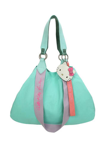 Fritzi aus Preußen Schultertasche in Türkis - (B)42 x (H)29 x (T)15 cm