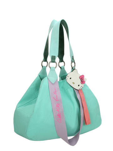 Fritzi aus Preußen Schultertasche in Türkis - (B)42 x (H)29 x (T)15 cm