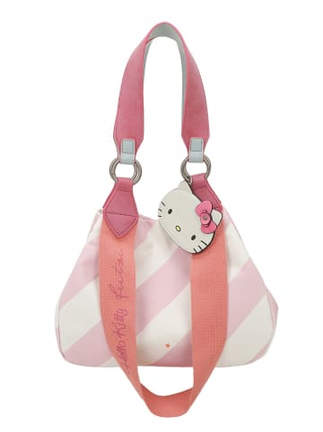 Fritzi aus Preußen Schoudertas lichtroze/wit - (B)23 x (H)18 x (D)11 cm