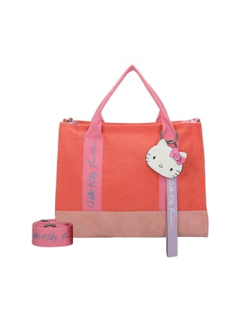 Fritzi aus Preußen Handtas koraalrood/roze - (B)40 x (H)29,5 x (D)14 cm