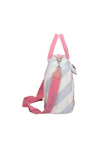 Fritzi aus Preußen Henkeltasche in Hellblau/ Pink - (B)26 x (H)21 x (T)9 cm