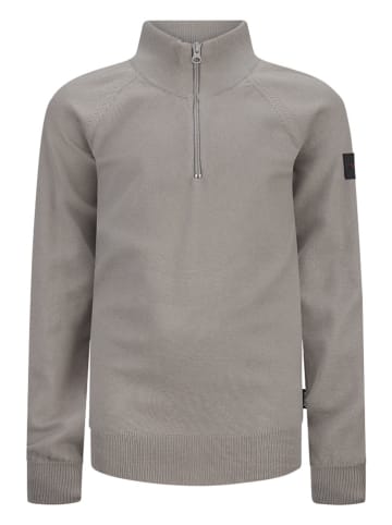 Retour Fleecepullover in Grau