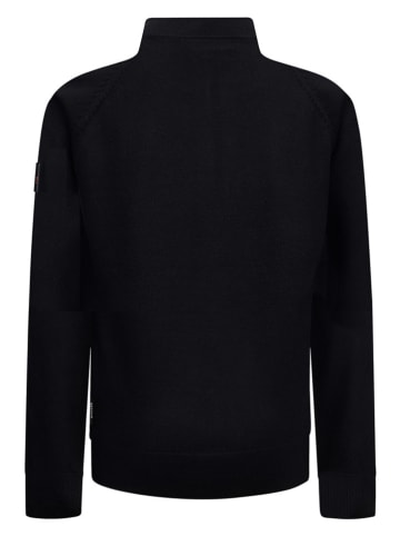 Retour Fleecepullover in Schwarz