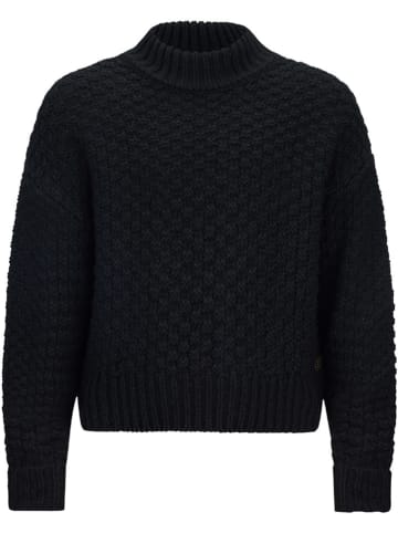 Retour Pullover in Schwarz