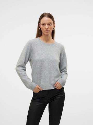 Vero Moda Pullover "Doffy Shine" in Grau
