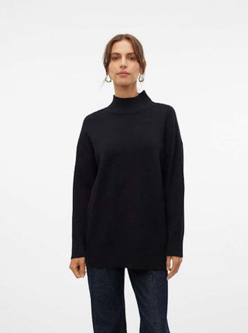 Vero Moda Sweter "Gold" w kolorze czarnym