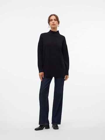 Vero Moda Pullover "Gold" in Schwarz