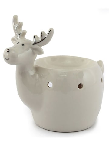 SiL Interiors Duftlampe ''Reindeer'' in Grau - (B)9,5 x (H)14 x (T)13 cm