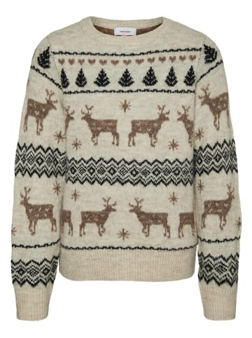 Vero Moda Girl Sweter w kolorze beżowym