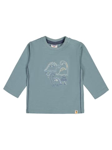 Salt and Pepper Longsleeve in Blau