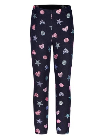 Salt and Pepper Funktionsleggings in Bunt/ Dunkelblau