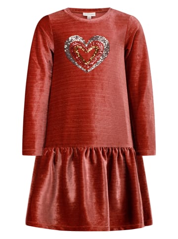 Salt and Pepper Kleid in Rot