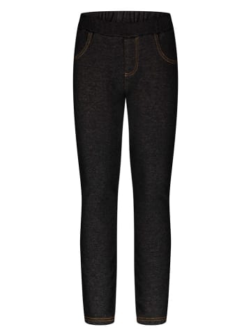 Salt and Pepper Thermo-Jeggings in Schwarz