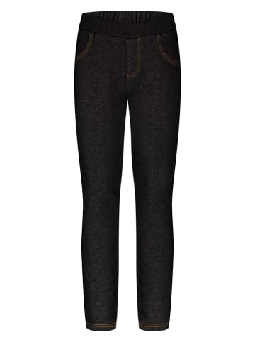 Salt and Pepper Thermo-Jeggings in Schwarz