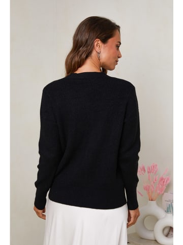 Soft Cashmere Cardigan in Schwarz