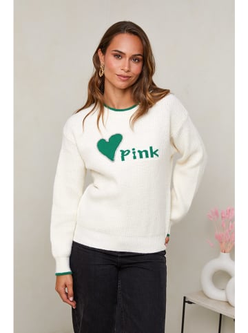 Soft Cashmere Pullover in Weiß