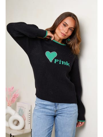 Soft Cashmere Pullover in Schwarz