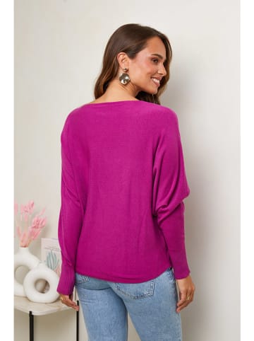 Soft Cashmere Sweter w kolorze fioletowym