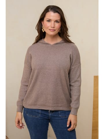 Soft Cashmere Pullover in Taupe
