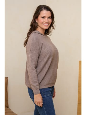 Soft Cashmere Trui taupe