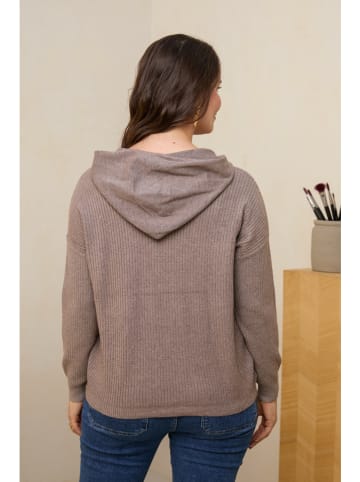Soft Cashmere Trui taupe