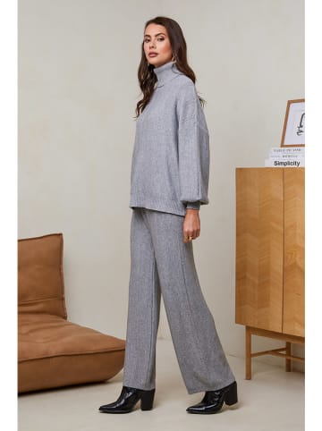 Soft Cashmere 2-delige outfit grijs